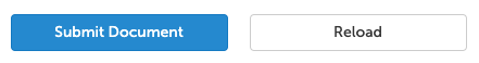 Two buttons: "Submit Document", and "Reload"